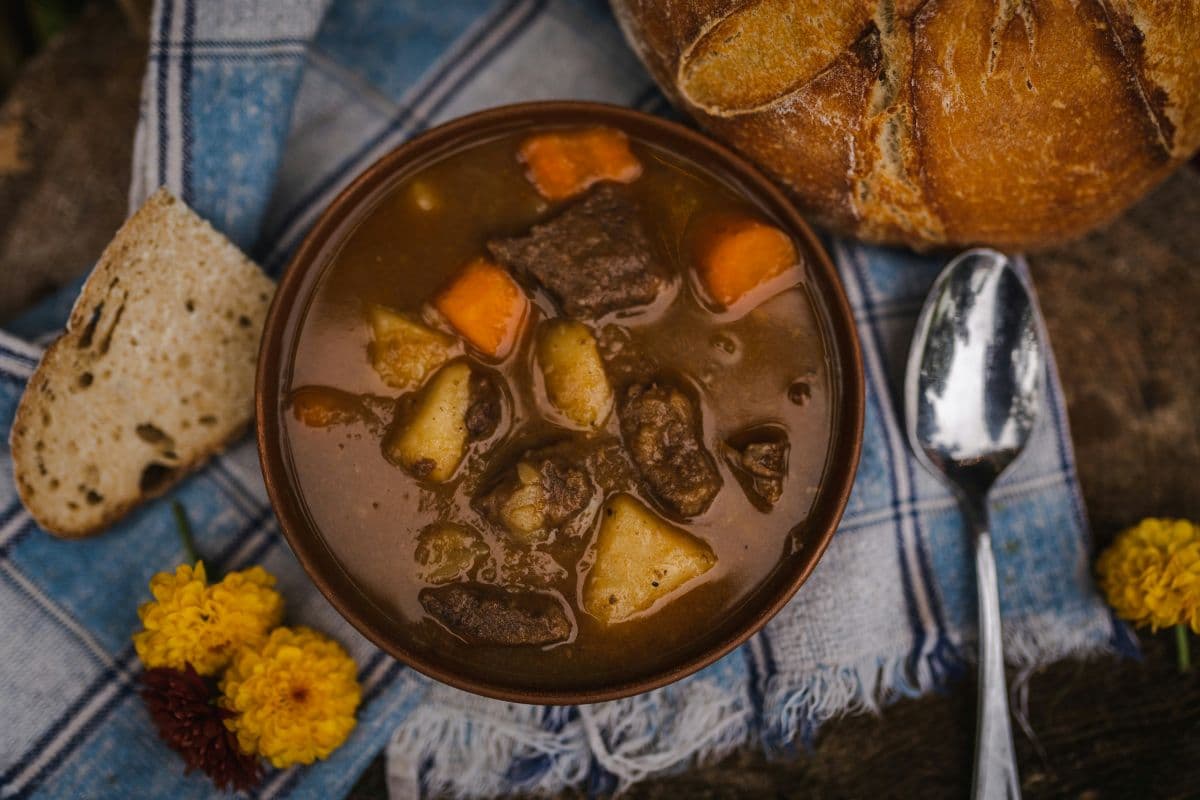 Herb-Rich Beef and Carrot Stew